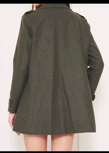 Haki Renk Klasik Kaban - Görsel 3