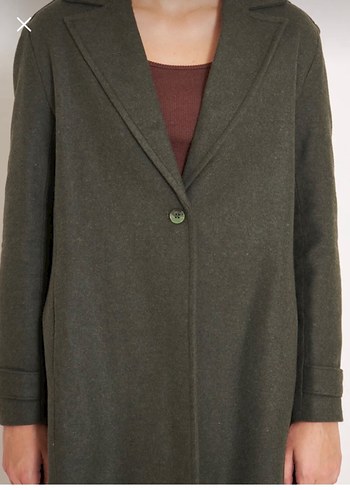 Haki Renk Klasik Kaban - Görsel 2