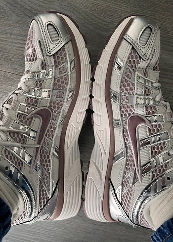 Nike Pembe Kadın Spor Ayakkabı P600 - Görsel 4