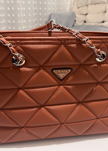 Zincir Detaylı taba Deri Kadın Çanta - Görsel 6