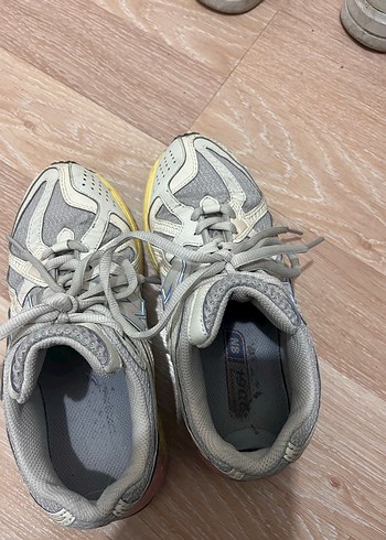 Beyaz Bağcıklı Spor Kadın Spor Ayakkabı - Görsel 7