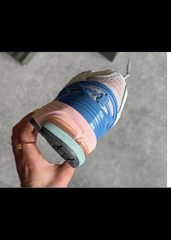 Beyaz Bağcıklı Spor Kadın Spor Ayakkabı - Görsel 3