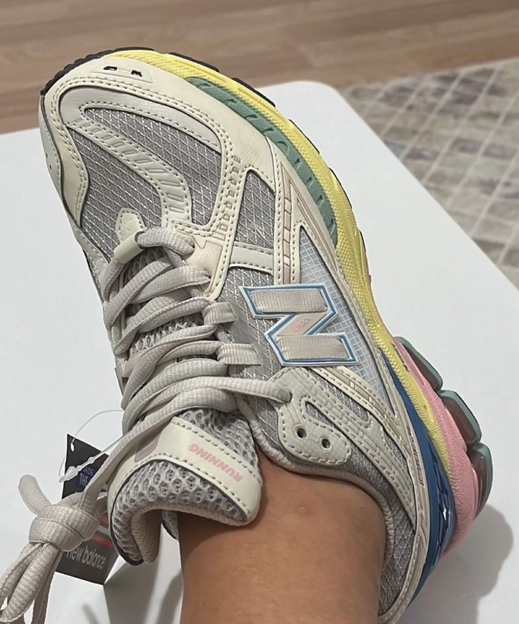 Beyaz Bağcıklı Spor Kadın Spor Ayakkabı - Görsel 5