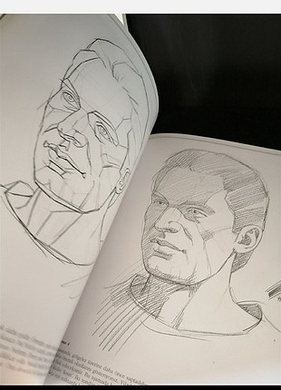 universal Beden Portre çizimi methodları çizim sanatı kitap 