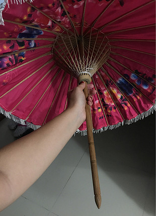 diğer Beden pembe Renk Uzak doğu stili şemsiye