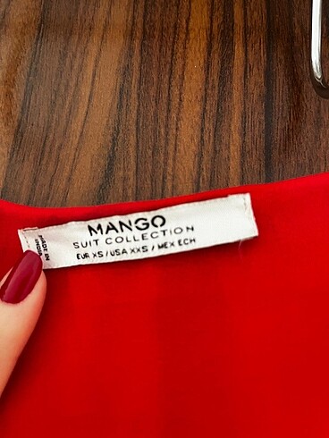 Mango xs narçiçeği uzun elbise - Görsel 5
