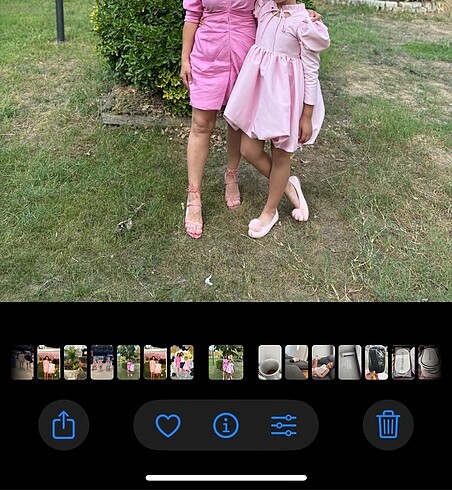 Goose Goose Balon elbise pembe