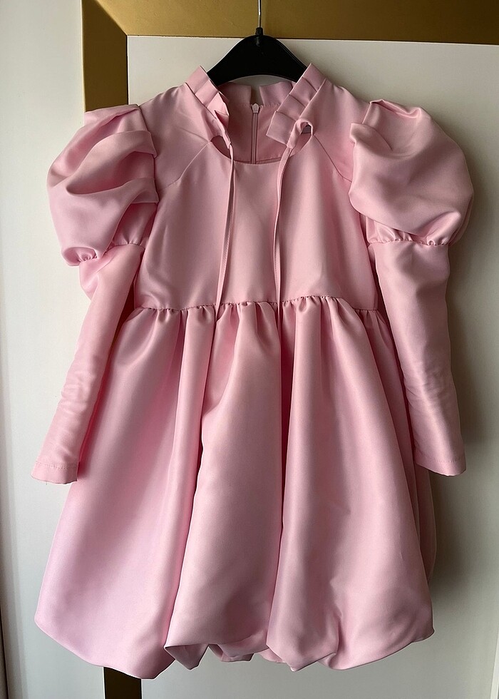 Goose Balon elbise pembe - Görsel 3