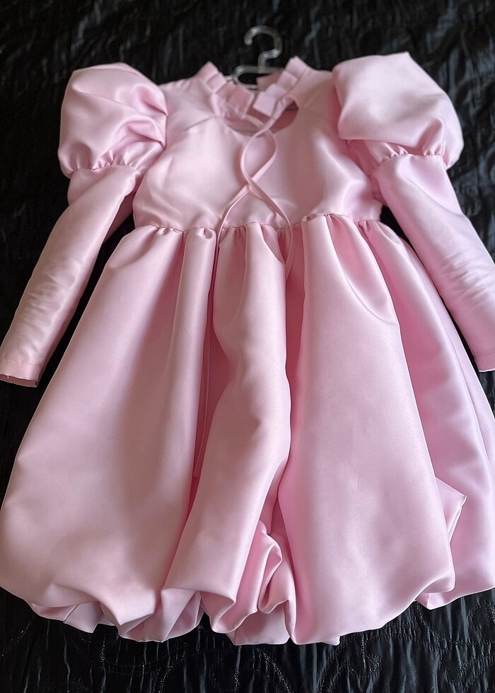 Goose Balon elbise pembe - Görsel 4