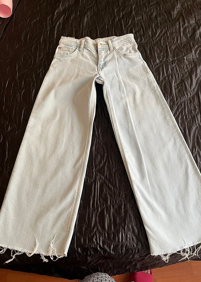 Mavi jeans mavi kot pantolon 9 yaş - Görsel 3