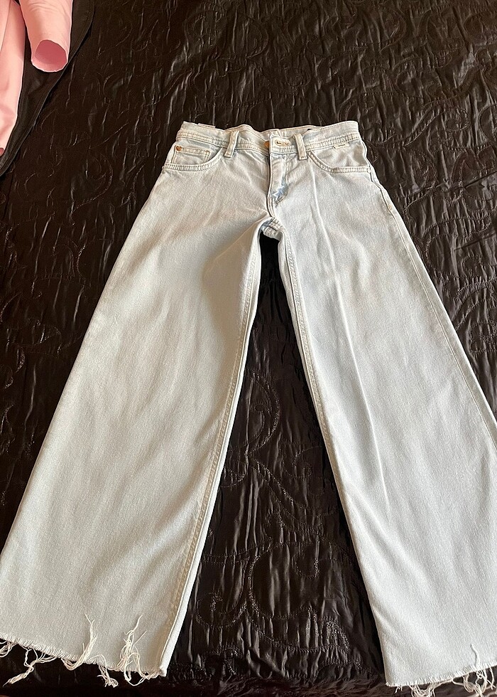 Mavi jeans mavi kot pantolon 9 yaş - Görsel 4