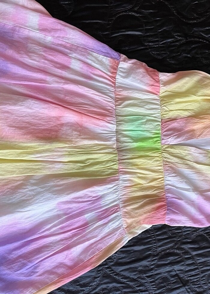 Zara kız çocuk elbise. 9-10 yaş - Görsel 2