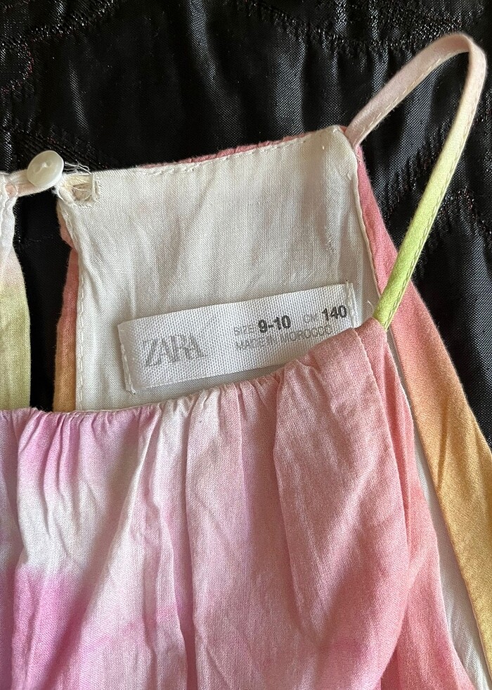 Zara kız çocuk elbise. 9-10 yaş - Görsel 3