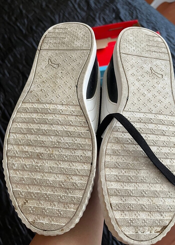 Puma siyah spor ayakkabı 36 no - Görsel 4