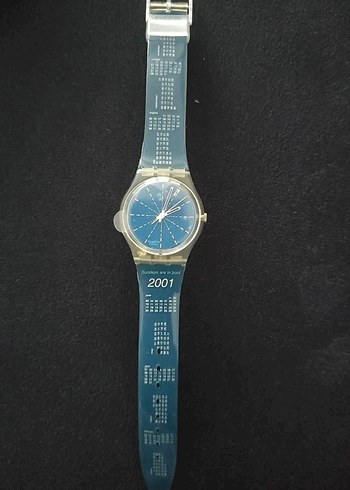 Swatch Erkek Mavi Minimalist Saat