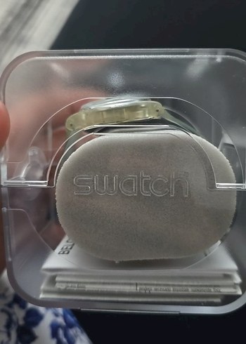 Beden Swatch Erkek Mavi Minimalist Saat