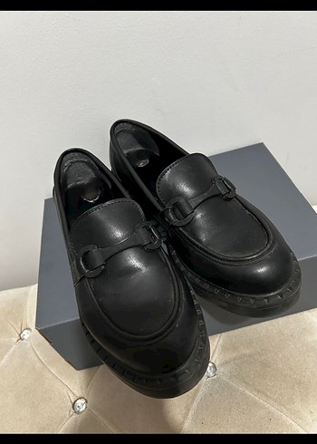 Kadın Siyah Loafer