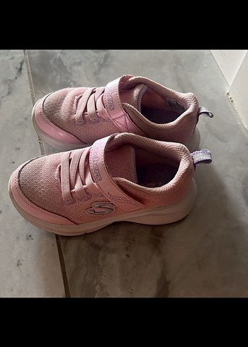 24 Beden Kız Çocuk Pembe Skechers Spor Ayakkabı