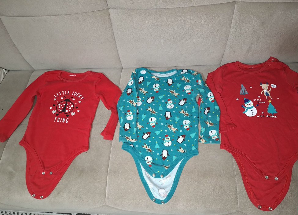 Uzun Kollu Turkuaz Bebek Body - Görsel 2