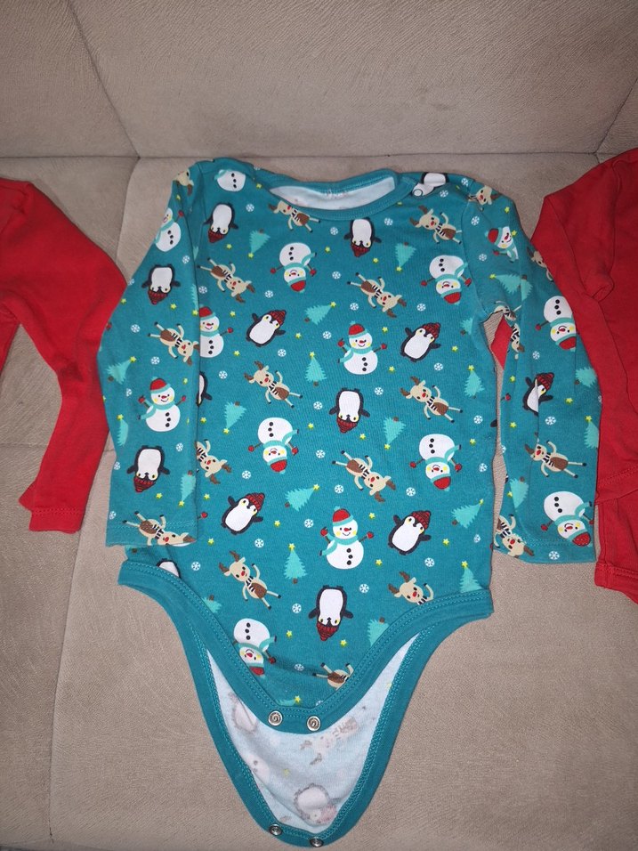 Uzun Kollu Turkuaz Bebek Body - Görsel 4