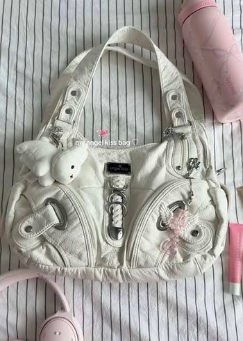 American Vintage Vintage Buyuk Deri Y2k Omuz Cantasi