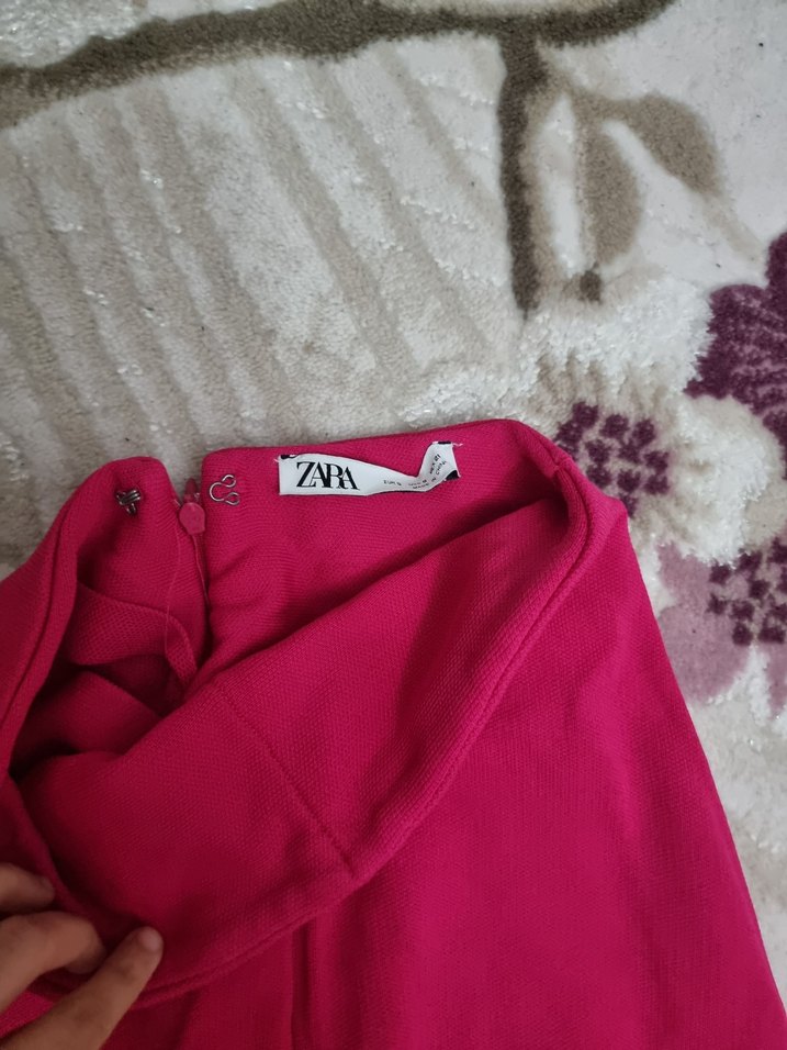 zara kolsuz elbise - Görsel 2