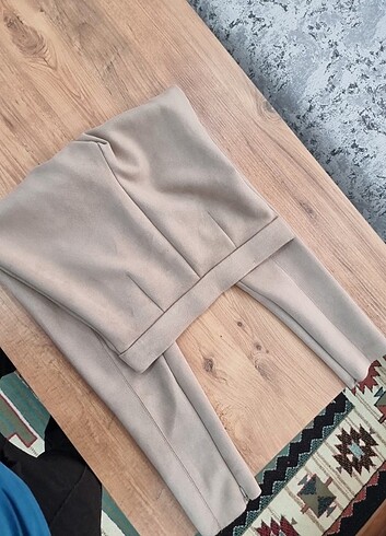 Zara süet pantolon - Görsel 3