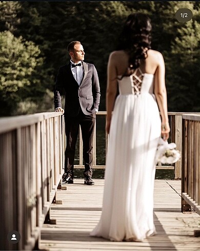 36 Beden nikah elbisesi