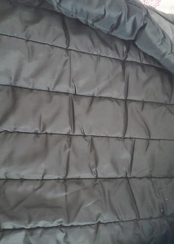 Gri Kapüşonlu Düğmeli Erkek Mont - Görsel 7