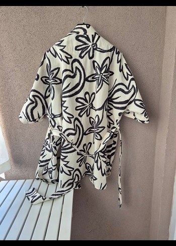 Diğer Kısa Kollu Kuşaklı Kadın Kimono