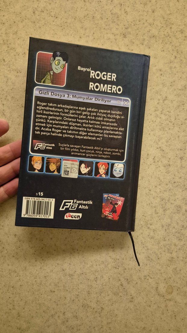 Fantastik Altılı: Mumyalar Diriliyor - H.J. Harper - Görsel 5