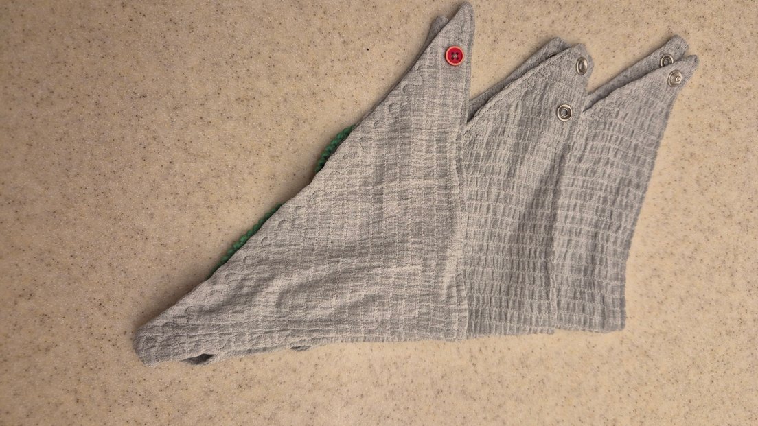 Nakışlı Bebek Önlüğü 3'lü Set - Görsel 3