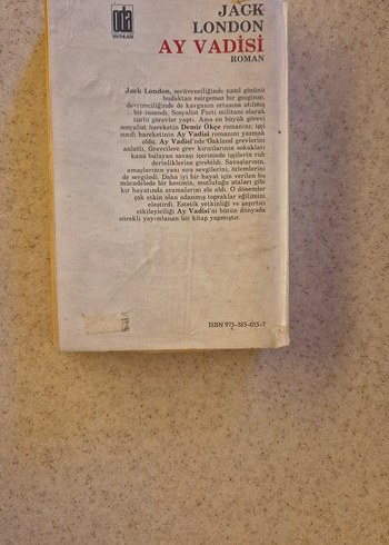 Beden Jack London - Ay Vadisi Romanı