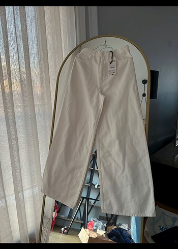 Zara beyaz jean - Görsel 5