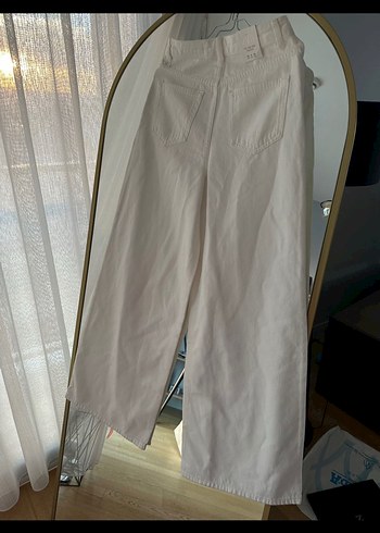 Zara beyaz jean - Görsel 4