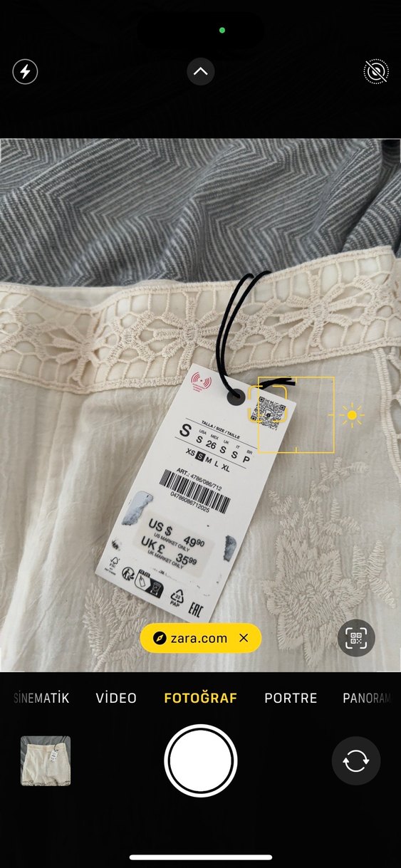 Kombine ZW collection Dantel Detaylı Bej Mini Şort - Görsel 3