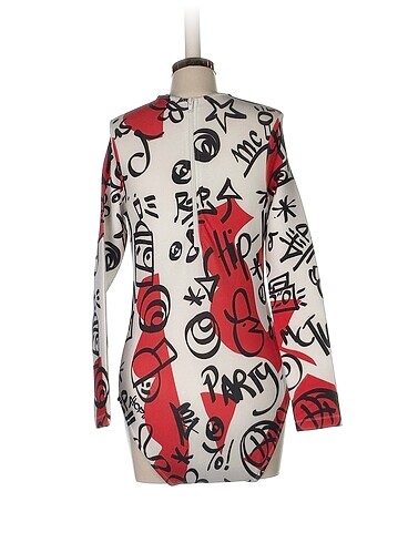universal Beden Vintage Love Bluz %70 İndirimli.