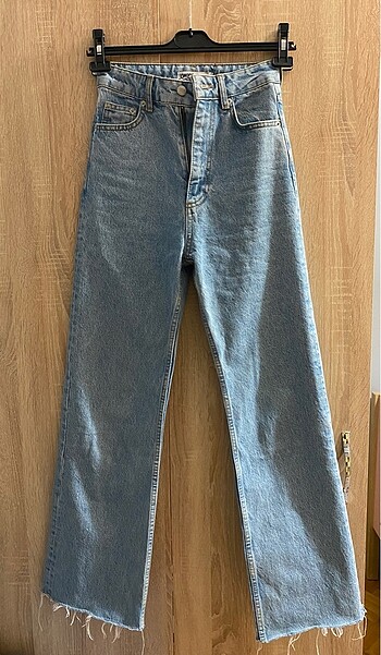 Yüksek bel straight jeans