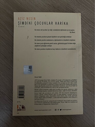  Aziz Nesin/Şimdiki Çocuklar Harika