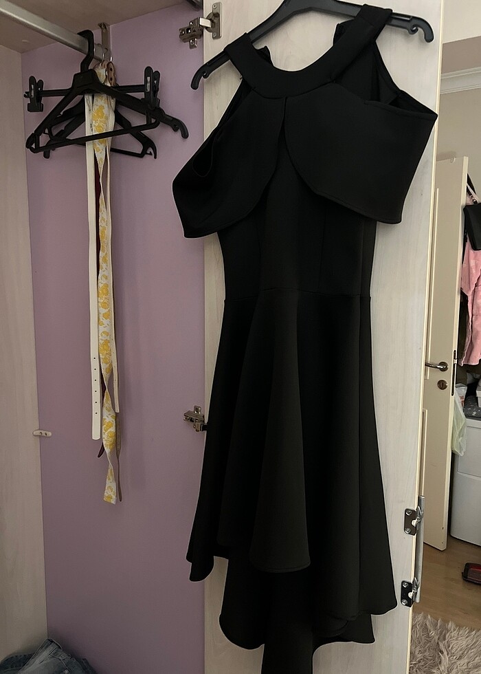 Styling Park Siyah Mezuniyet Elbisesi - Görsel 2