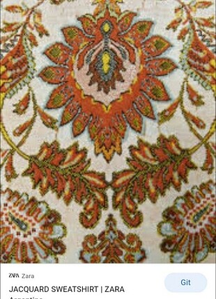 s Beden çeşitli Renk Ottoman desen zara crop üst