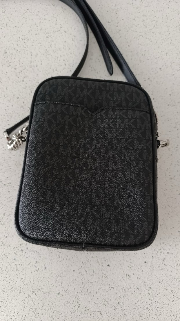 Michael Kors Deri Kadın Çapraz Çanta Bryant Medium Signature - Görsel 2