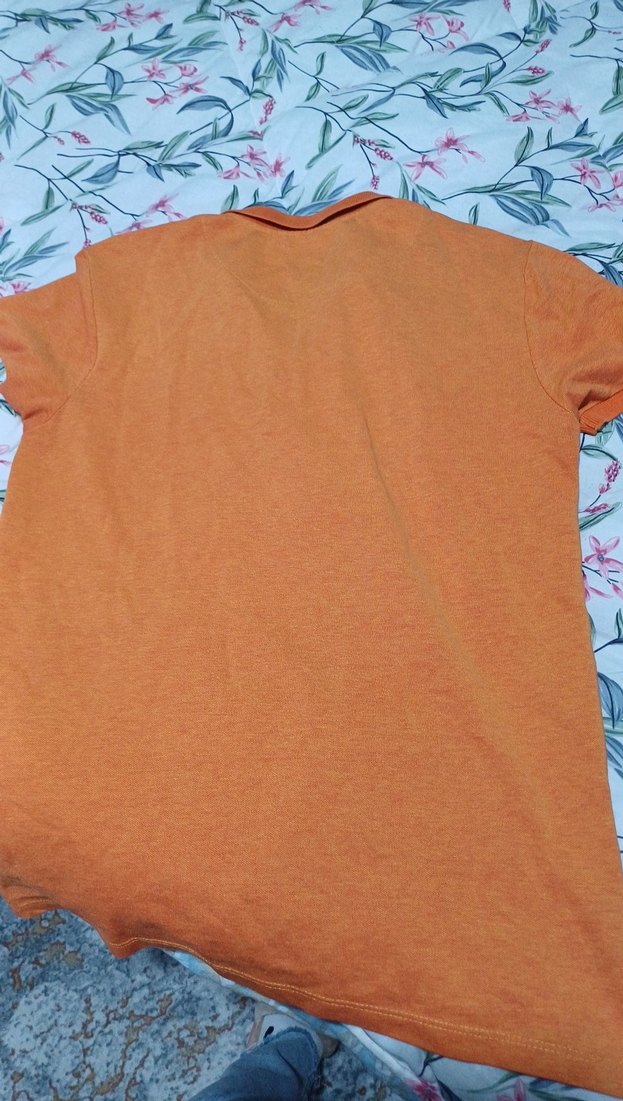 Camel Renkli Kısa Kollu Polo Tişört - Görsel 2