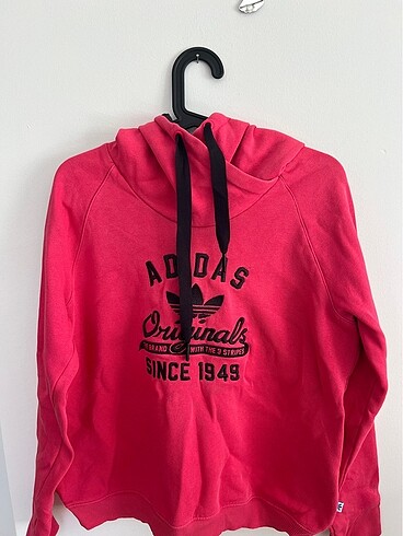 Adidas xl beden pembe sweatshirt orjinal