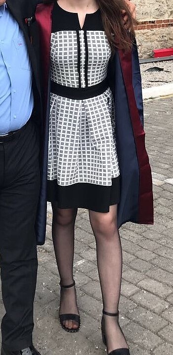 Diğer Mini kısa kollu elbise