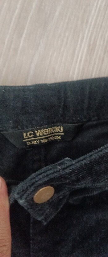 LC Waikiki 11/12 yaş kız çocuk kadife kışlık şort