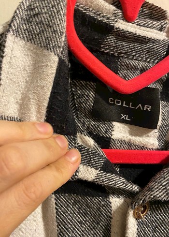 Accessorize Gri Kareli Uzun Kollu erkek kışlık Gömlek