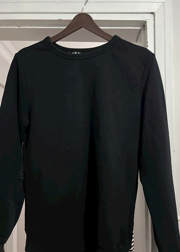 4moms Siyah Oversize Kadın Sweatshirt