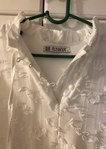 Beyaz Bohem Uzun Keten Elbise - Görsel 11