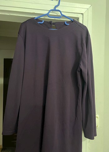 Mor Uzun Kollu Salaş Kadın Tunik - Görsel 4